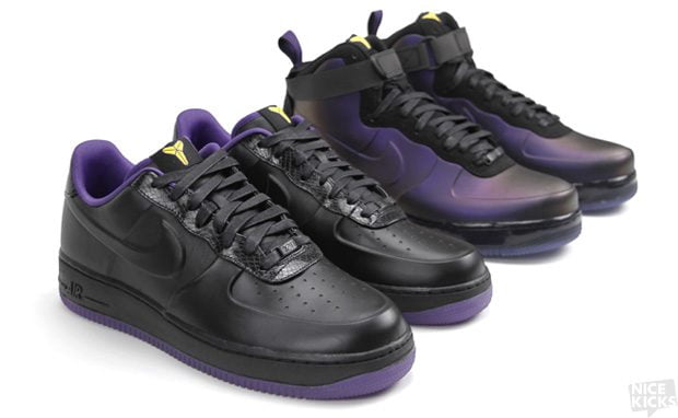 Nike Air Force 1 and Air Force Foamposite – Kobe All Star Pack