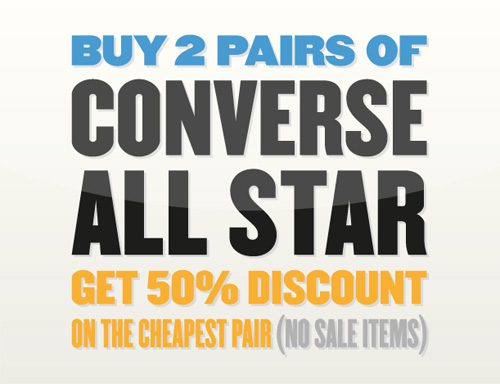 Converse All Star super duper deal