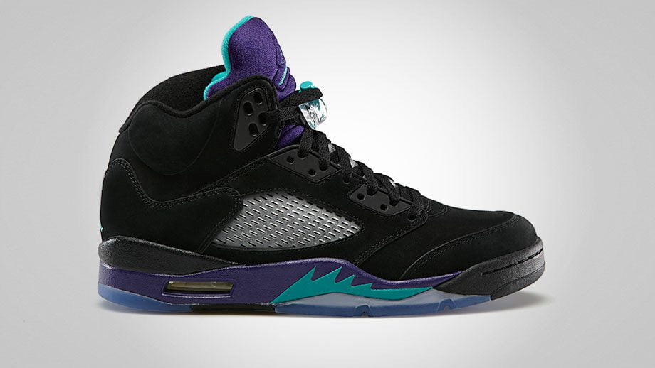 Release info: Air Jordan V ”Black Grapes”