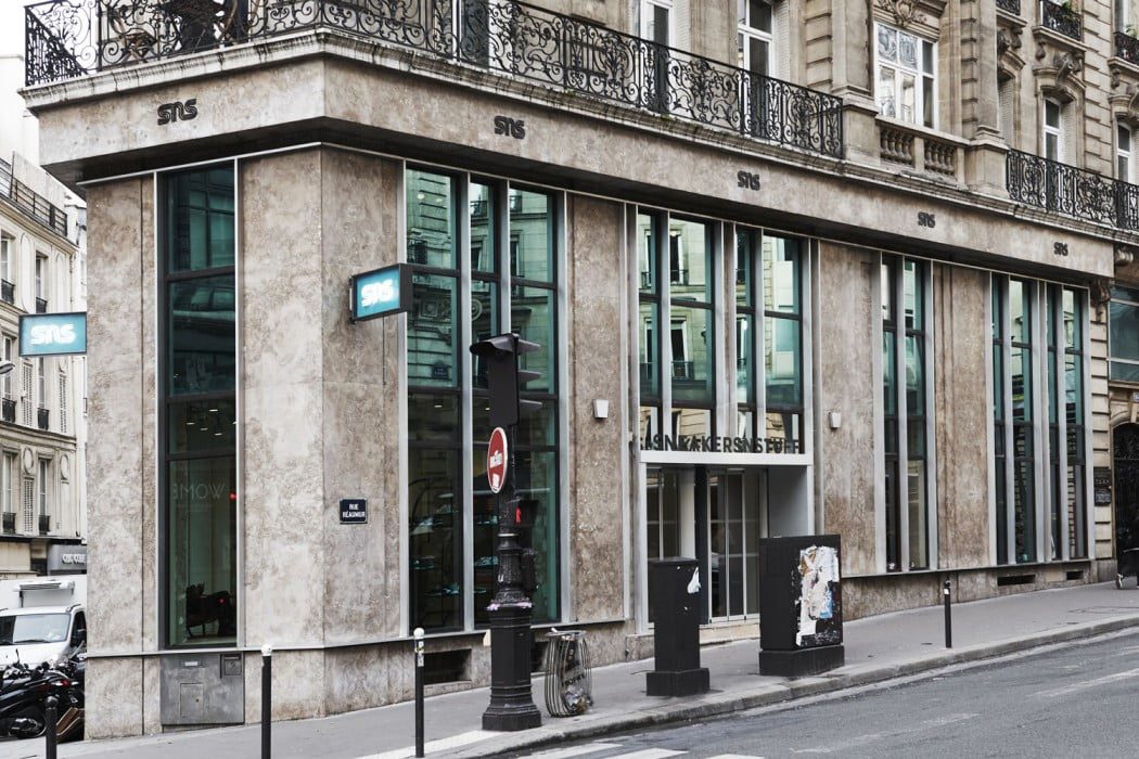 Sneakersnstuff opens 2000 square feet store in Sentier, Paris