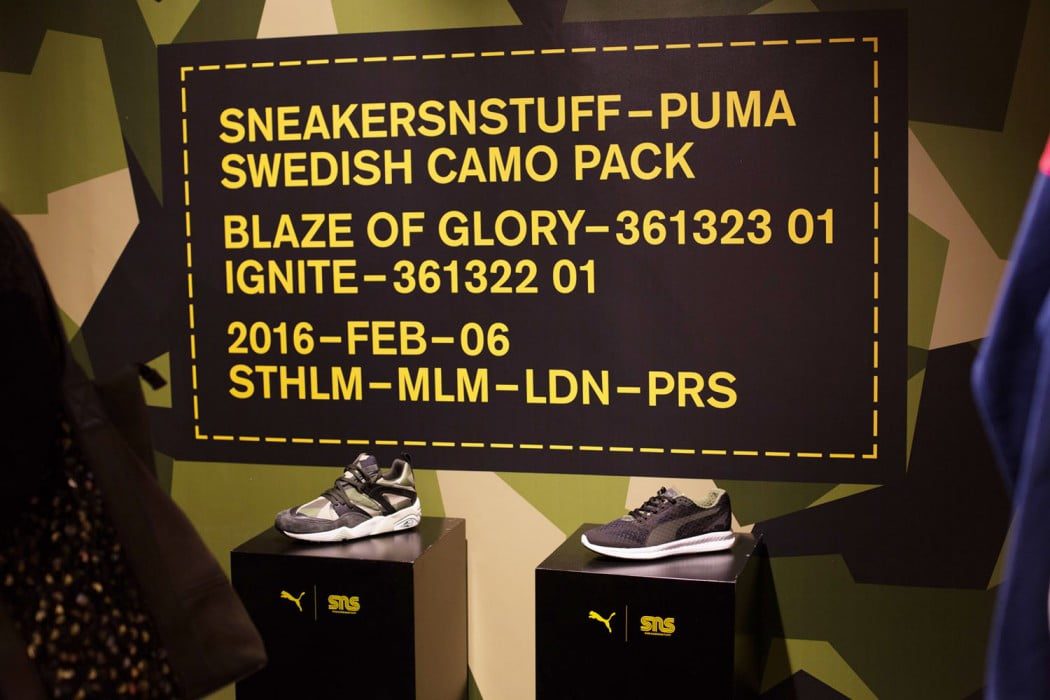 Recap: Swedish Camo Pack release party in London